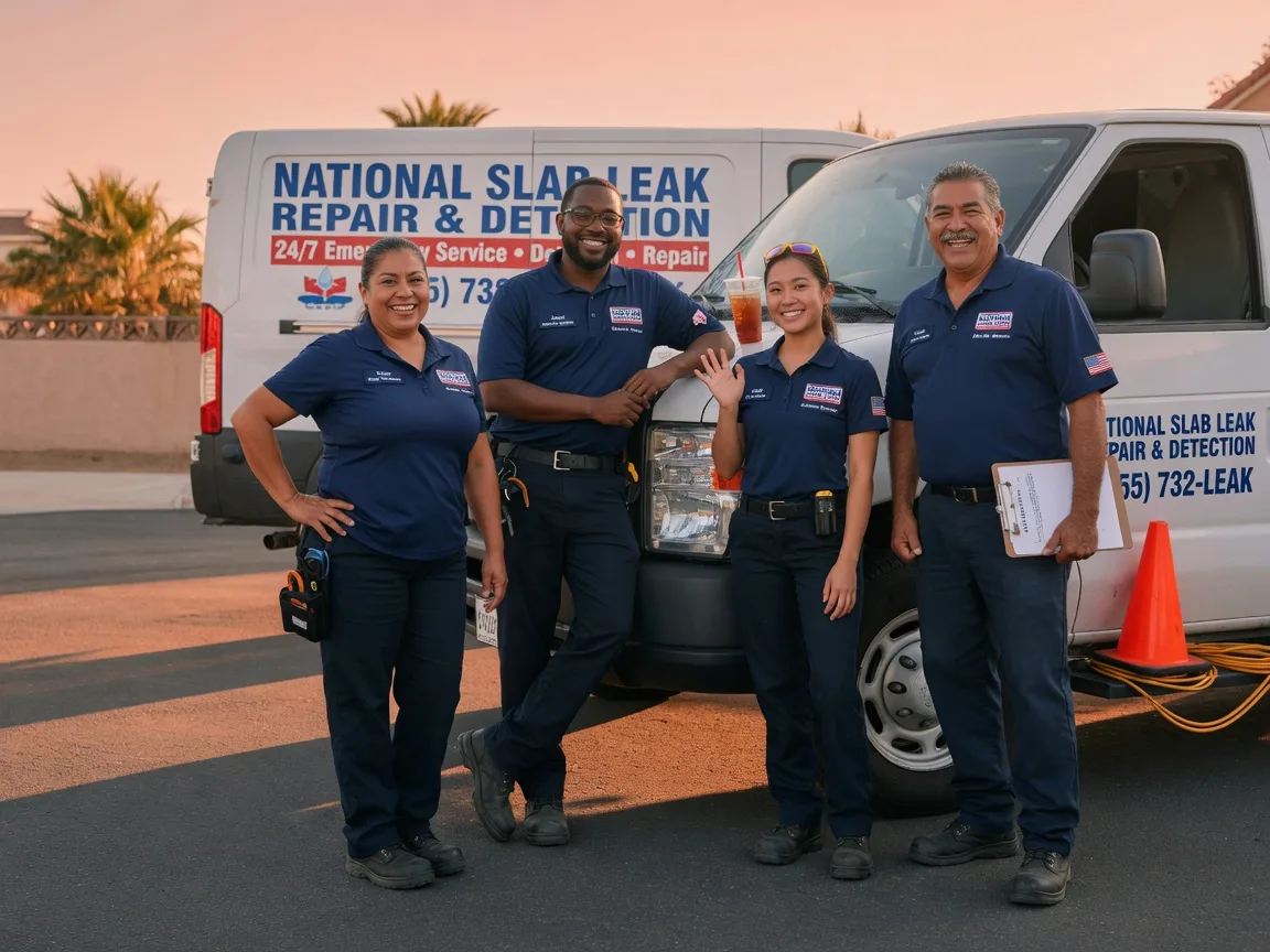 Slab Leak Detection company in Santa Ana, CA